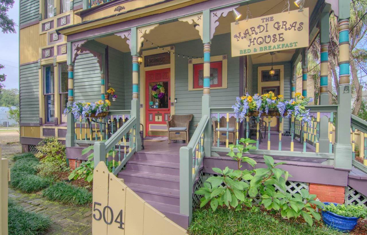 The Mardi Gras House Bed & Breakfast Мобил Екстериор снимка